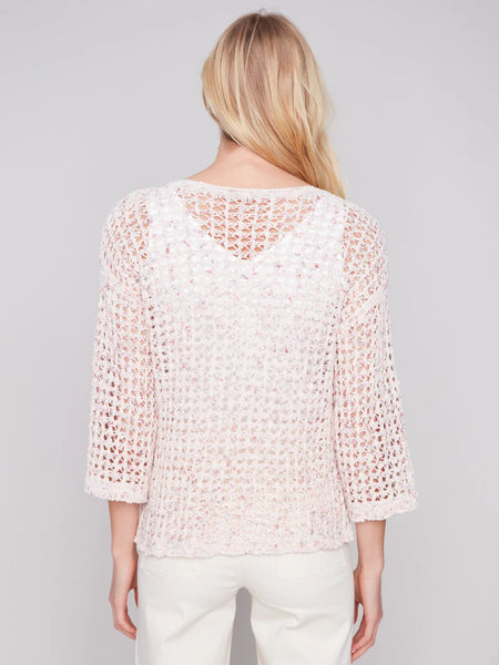 Multicolor Tape Yarn Fishnet Top – The Unique Boutique