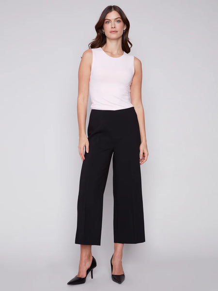 Pants with side zipper and wide leg – The Unique Boutique