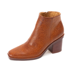 Velta Platform Bootie - Tan