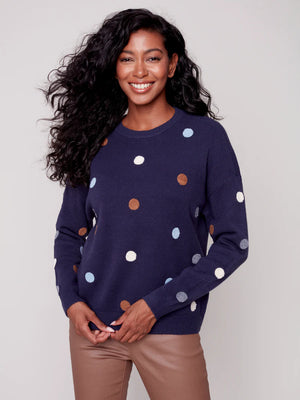 Polka Dot Sweater