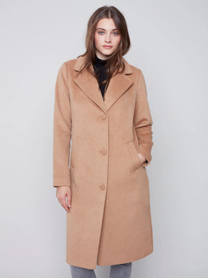 Long Coat with side slits