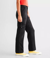 Cropped Cargo Jeans