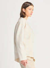Asymmetrical Hem Sweatshirt